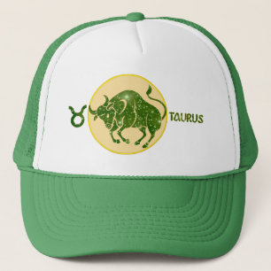 Taurus Emerald Designer Modern Trucker Hat Pet