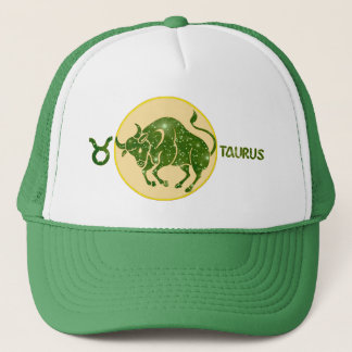 Taurus Emerald Designer Modern Trucker Hat Pet