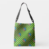 Taurus en waterdraak crossbody tas (Achterkant)