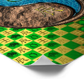 Taurus en waterdraak poster (Hoek)