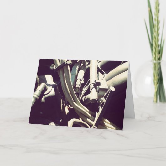 "Taurus Engine" Get Well Card Kaart (Voorkant)