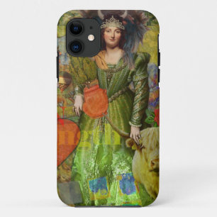 Taurus Fantasy Gotische Kunst iPhone 11 Hoesje
