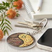 Taurus & Fire Tiger Sleutelhanger (Voorkant Rechts)