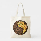 Taurus & Fire Tiger Tote Bag (Achterkant)