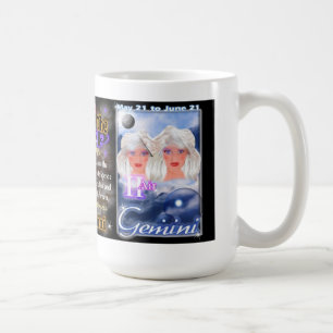 Taurus Gemini Cusp zodiac wit reizen Koffiemok
