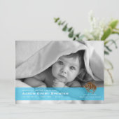 Taurus la carte Faire-part de naissance photo Bull (Debout devant)