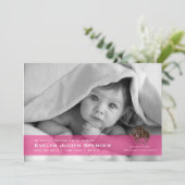 Taurus la carte Faire-part de naissance photo Bull (Debout devant)