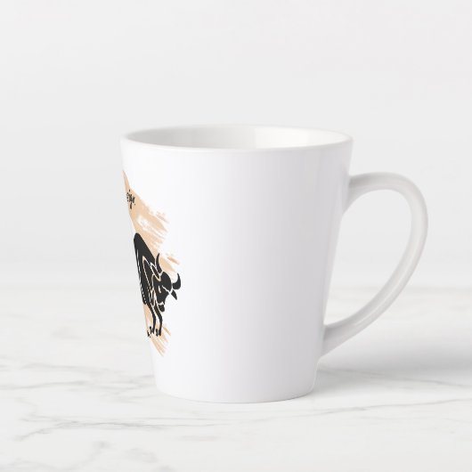 Taurus Latte Mok (Rechts)