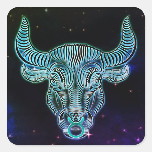 taurus les stickers bull zodiac (Devant)