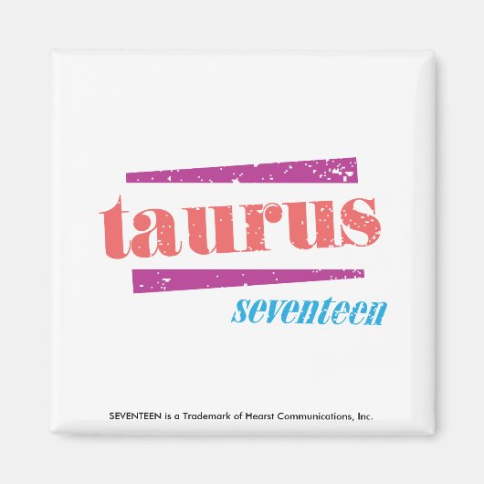 Taurus LtRoze Magneet (Voorkant)