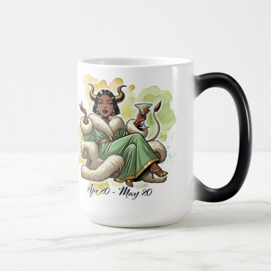 Taurus magische mok (Rechts)