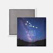 Taurus | Magnet de constellation zodiaque personna (Recto/Verso)
