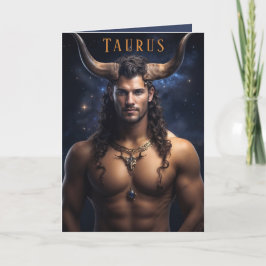 Taurus Man Verjaardag Kaart