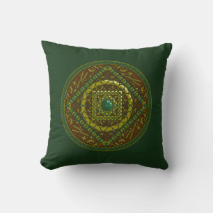 Taurus Mandala Coussin