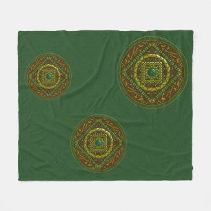Taurus Mandala Fleece Dekken Deken