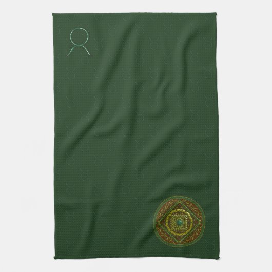 Taurus Mandala Handdoek (Verticaal)