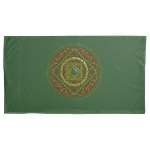 Taurus Mandala Housse d'oreiller