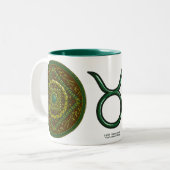 Taurus Mandala Mok (Voorkant links)