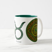 Taurus Mandala Mug (Devant droit)