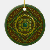 Taurus Mandala Ornament (Achterkant)