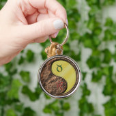 Taurus & Metalen Tijger Sleutelhanger (Hand)