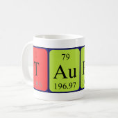 Taurus nom de table périodique mug (Devant gauche)