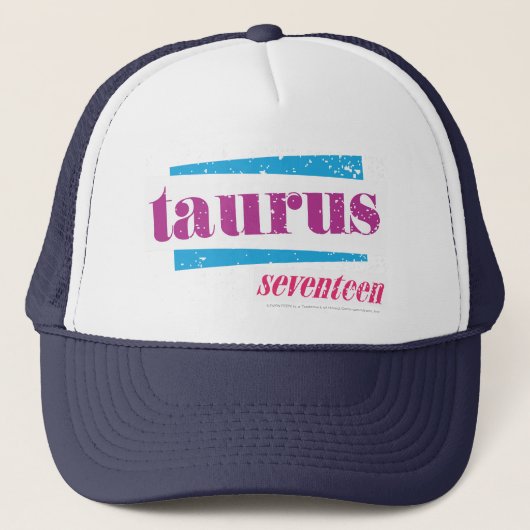 Taurus Paars Trucker Pet (Voorkant)