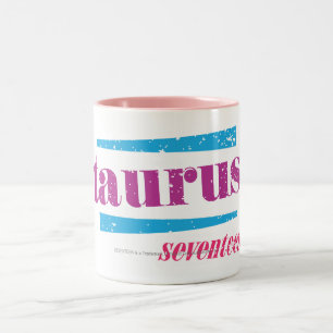 Taurus Paars Tweekleurige Koffiemok