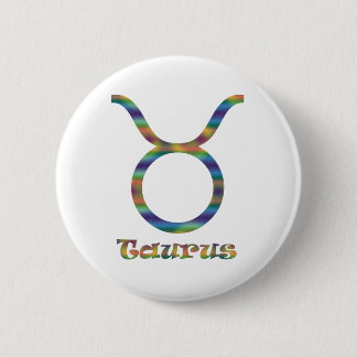 Taurus Psychedelic Ronde Button 5,7 Cm