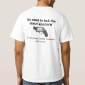 Taurus rechter Public Defender T-shirt (Achterkant)