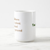 Taurus Shady Zodiac Funny Koffiemok (Center)