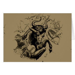 Taurus Sign Constellation Hevelius circa 1690