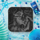 Taurus Sign Constellation Hevelius circa 1690 Papieren Bordje (Feest)