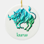 Taurus Sign Ornament (Achterkant)