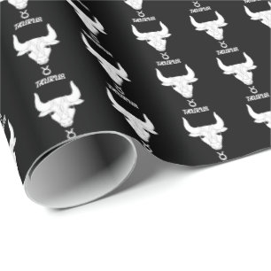 Taurus Silhouet inpakpapier