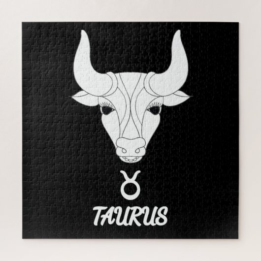 Taurus Silhouette Legpuzzel (Verticaal)