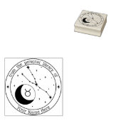 Taurus Specialized Zodiac Book Stamp Rubberstempel (Gestempeld)
