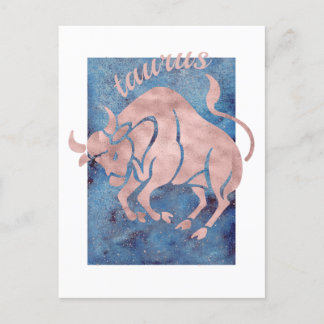 Taurus Sterrenbeeld Ansichtkaart Briefkaart