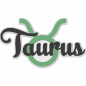 Taurus Sticker (Voorkant)