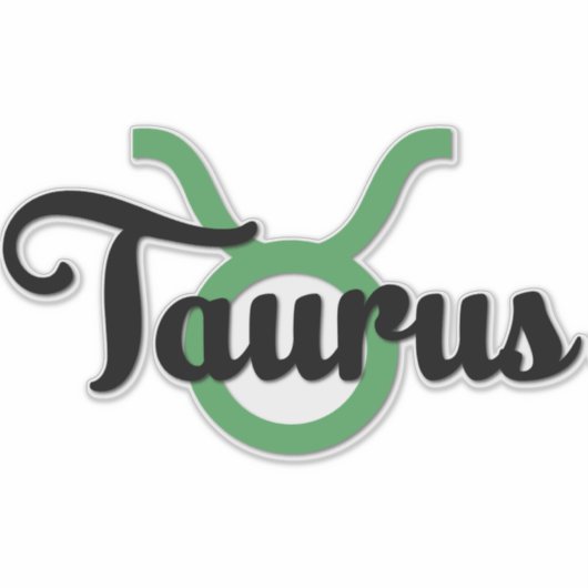 Taurus Sticker (Voorkant)