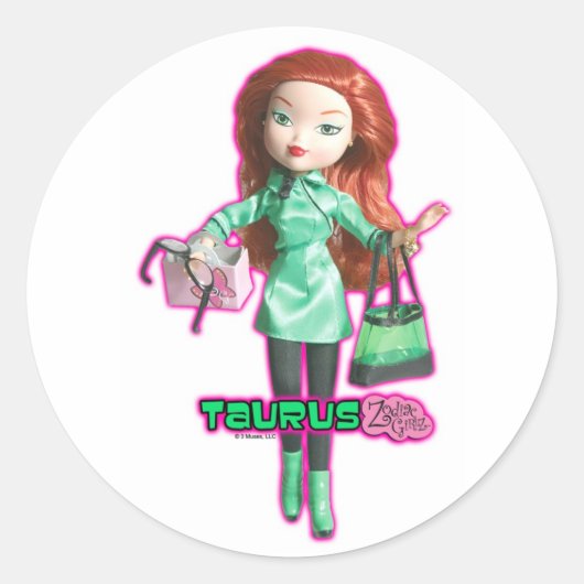 Taurus Stickers (Voorkant)