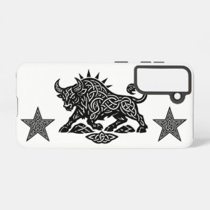 Taurus Stier Sigil — Aardgebonden Zodiac Inktwerk Samsung Galaxy Hoesje
