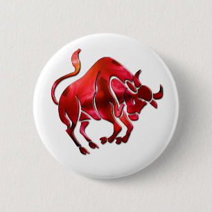 Taurus Symbol Button