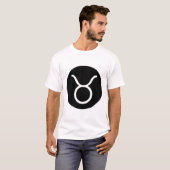 Taurus Symbool T-shirt (Voorkant volledig)