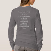 Taurus T-Shirt (Achterkant)