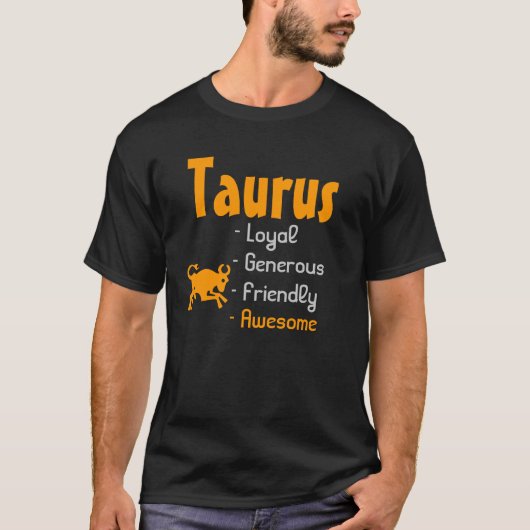 Taurus T-shirt (Voorkant)