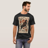 Taurus - T-shirt Celestial Zodiac Art (Devant entier)