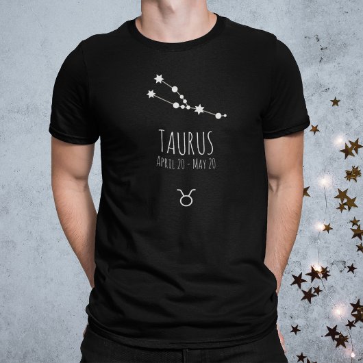 Taurus | T-shirt Constellation Zodiaque personnali
