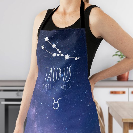 Taurus | Tablier de constellation Zodiaque personn