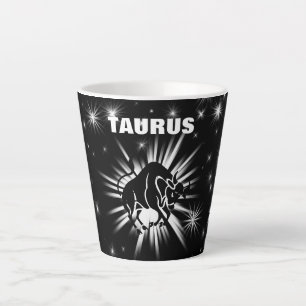 Taurus-teken Latte Mok